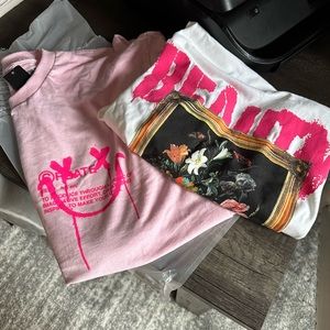 Fashion Nova Oversized Graphic Tees  Bundle